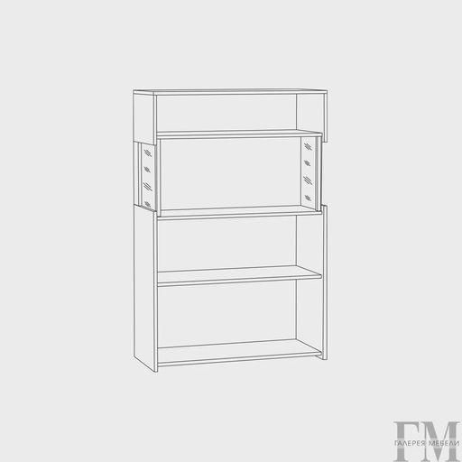 Комод-витрина 13.306 «Трувор»